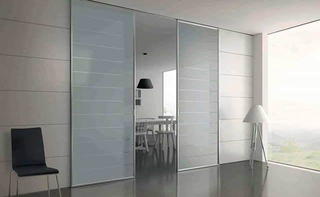 Puertas interiores de vidrio para separar diferentes estancias